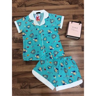 BỘ ĐÙI LỤA MẶC NHÀ XINH NHƯ HÌNH