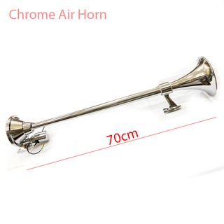 Còi hơi dài 70cm mạ chrome 12V - 24V loại đẹp