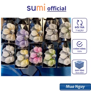 Hoa bột cánh tiên gắn móng trang trí móng