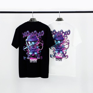 Áo thun Xo now.saigon unisex form rộng tay lỡ vải cotton in 3D | Beway