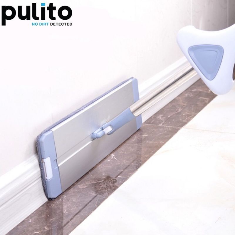 hổi lau nhà tự vắt thông minh Pulito bàn lau cỡ lớn đầu xoay 360 độ tiện dụng (LS-CLN-SMG9)-PulitoVN