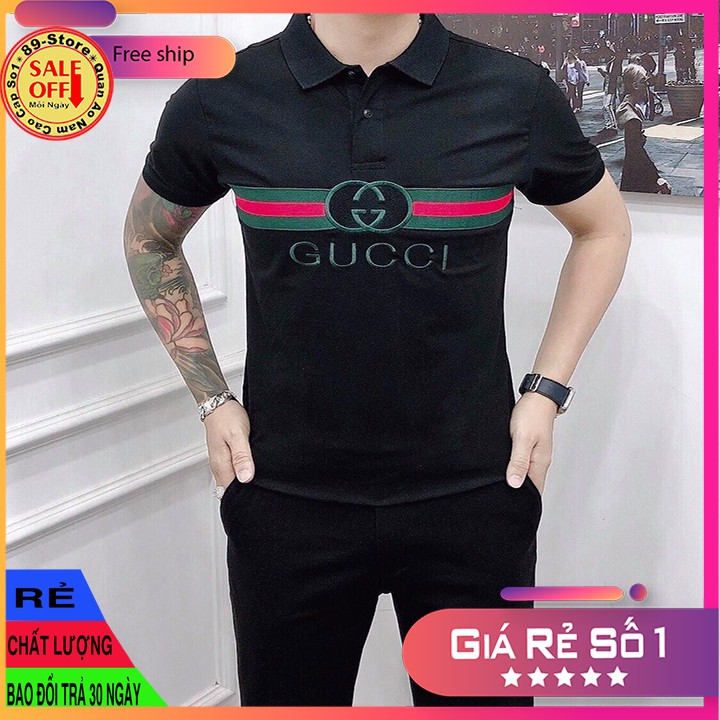 Áo Thun Nam Tay Ngắn Có Cổ Cao Cấp Thích Hợp Moi Lứa Tuổi Cam Kết Về Chất Lượng 🌟GIÁ RẺ NHẤT🌟