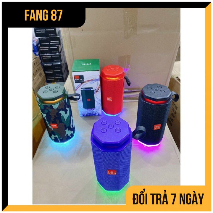 Loa Bluetooth Không Dây TS-666 MiNi Nghe Nhạc Cực HAY Đèn Led 7 Màu.