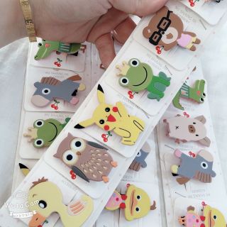 Kẹp tóc mái trẻ em hình thú