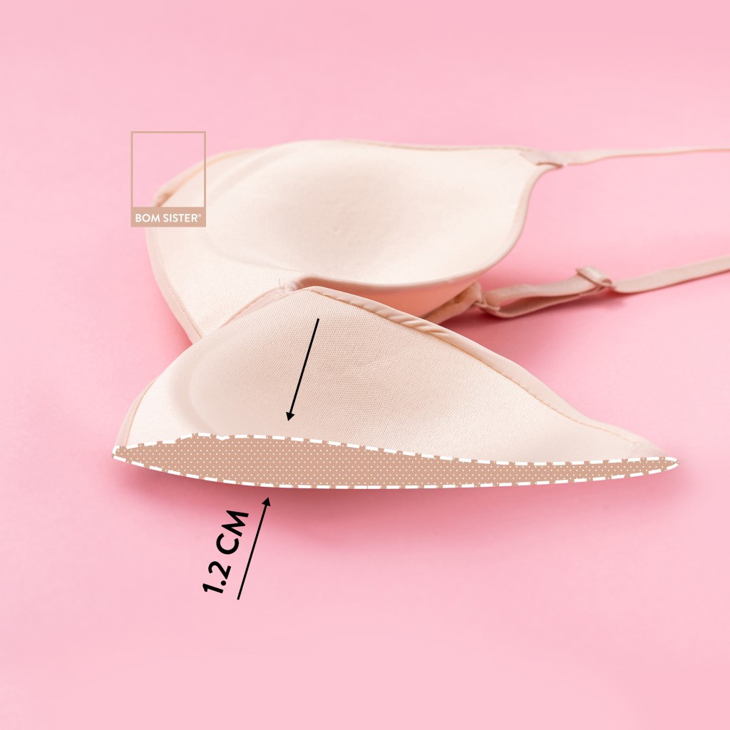 [Mã FARSBRBOM1 giảm 10% đơn 99K] Áo lót mút mỏng không gọng thun lạnh nâng ngực tự nhiên BOM SISTER A003 | BigBuy360 - bigbuy360.vn