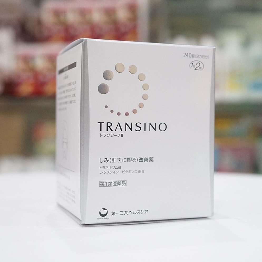 Viên Uống Transino 240 Viên Trắng Da Mờ Nám Nhật Bản