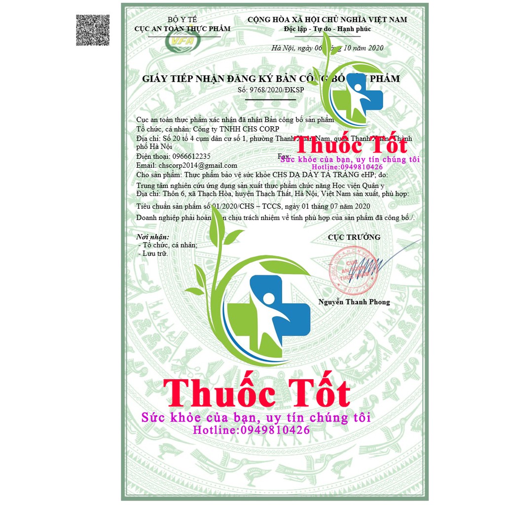 { Rocori mẫu mới} Hỗ trợ giảm đau Dạ Dày Tá Tràng trào ngược eHP Học viện Quân Y | BigBuy360 - bigbuy360.vn