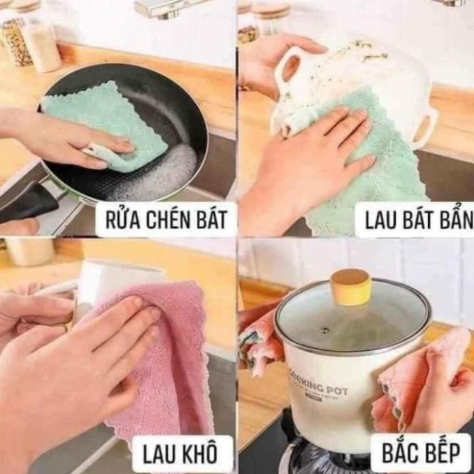 [SIÊU RẺ] Khăn lau đa năng, lau bếp, lau bàn, lau bát đĩa, tiện dụng - Hàng đẹp