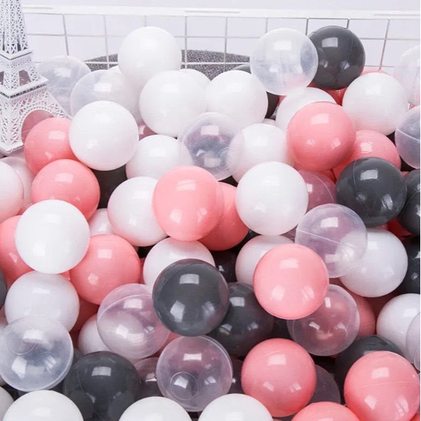 ✨OVER 15 COLORS✨ 1pcs 5.5cm/7cmBóng biển dày thân thiện với môi trường Bóng biển Bobo Ball Đồ chơi trẻ em Bóng màu cho sân chơi trẻ em