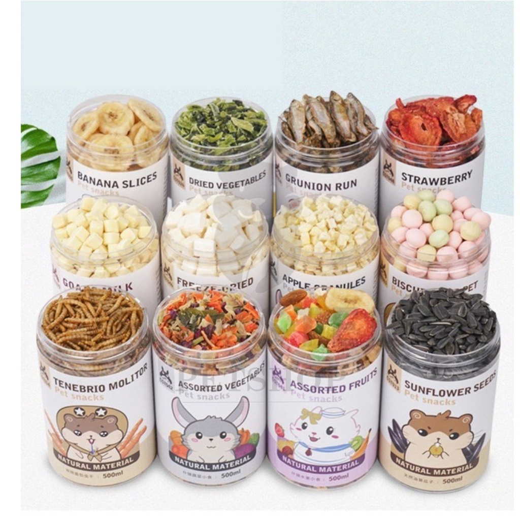 Đồ ăn thử cho các bé hamster , thỏ , bọ , sóc