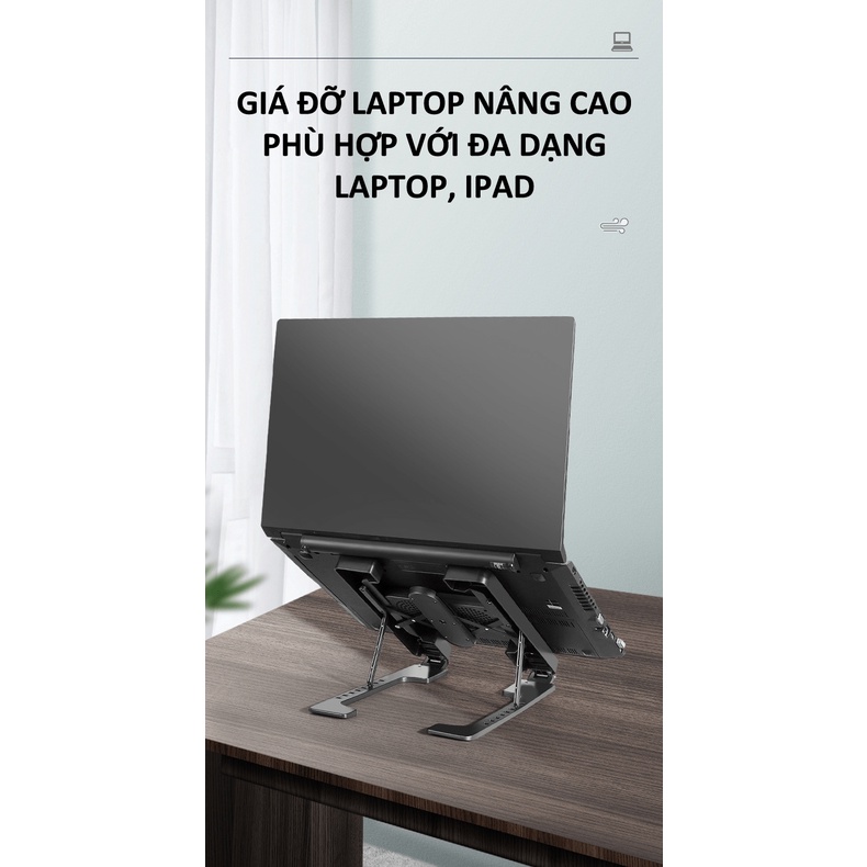 [Sao chép]Quạt tản nhiệt laptop kết hợp giá đỡ nâng cao tiện dụng sử dụng cho Laptop, IPAD - NK26