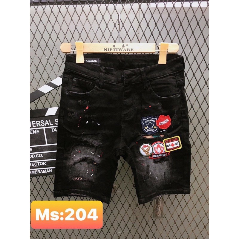 Quần jeans short nam có size(40-80kg)kèm hình thật chụo sàn