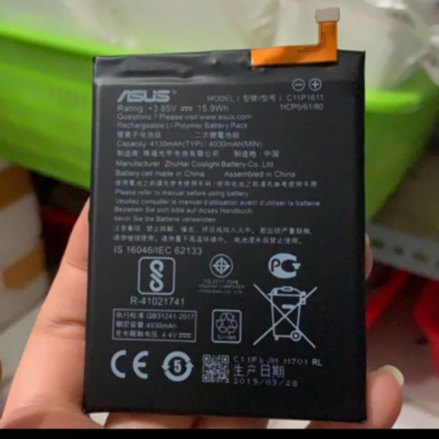 Pin Asus Zenfone 3 Max 5.2 ZC520TL, X008D dung lượng 4030mAh có bảo hành