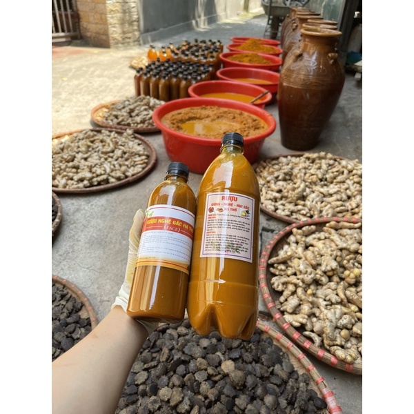 RƯỢU NGHỆ GẤC HẠ THỔ (face) TRẮNG DA MỜ NÁM | BigBuy360 - bigbuy360.vn