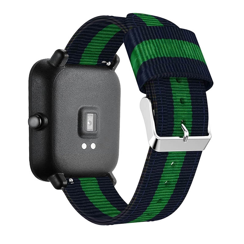 Dây Đeo Nylon 20mm Cho Đồng Hồ Thông Minh Xiaomi Huami Amazfit Gts Bip Bit Pace Lite Youth