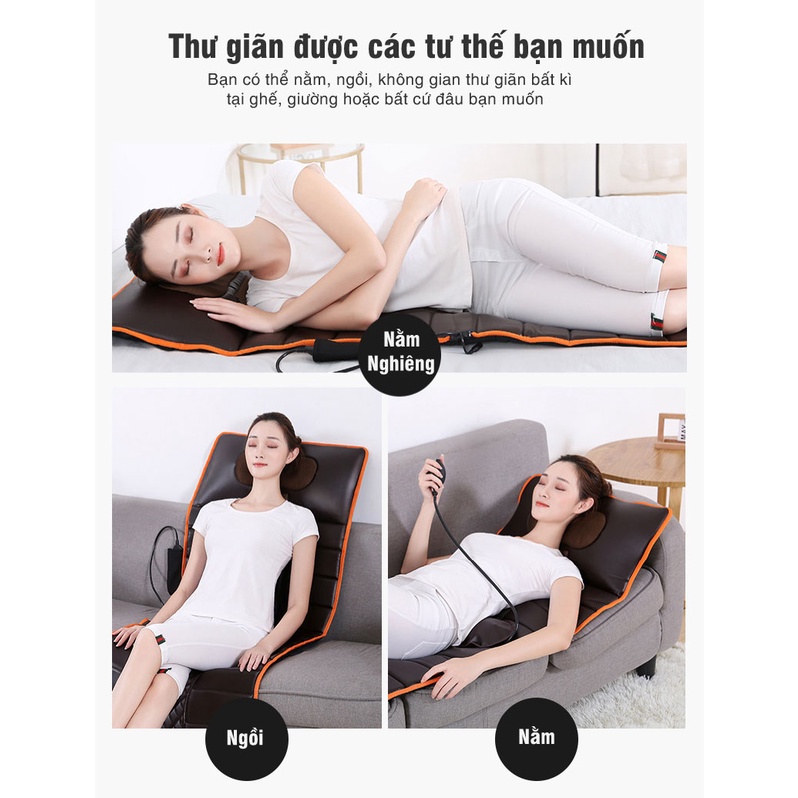 Đệm Massage Toàn Thân, Nệm, Thảm Mát Xa Toàn Thân Cao Cấp Beame BM-N89