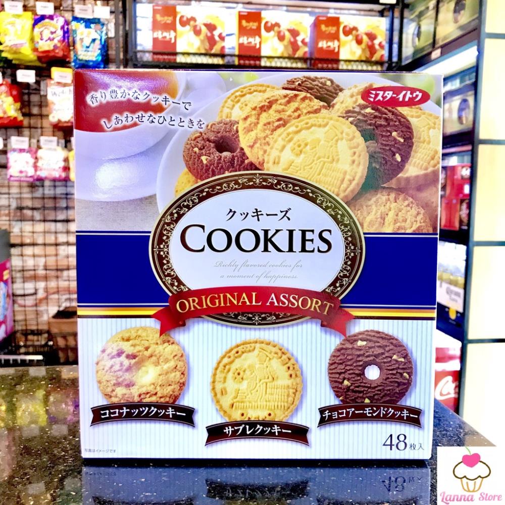 Bánh Cookies Original Assort (Hộp 48 cái) - Nhật bản DT16