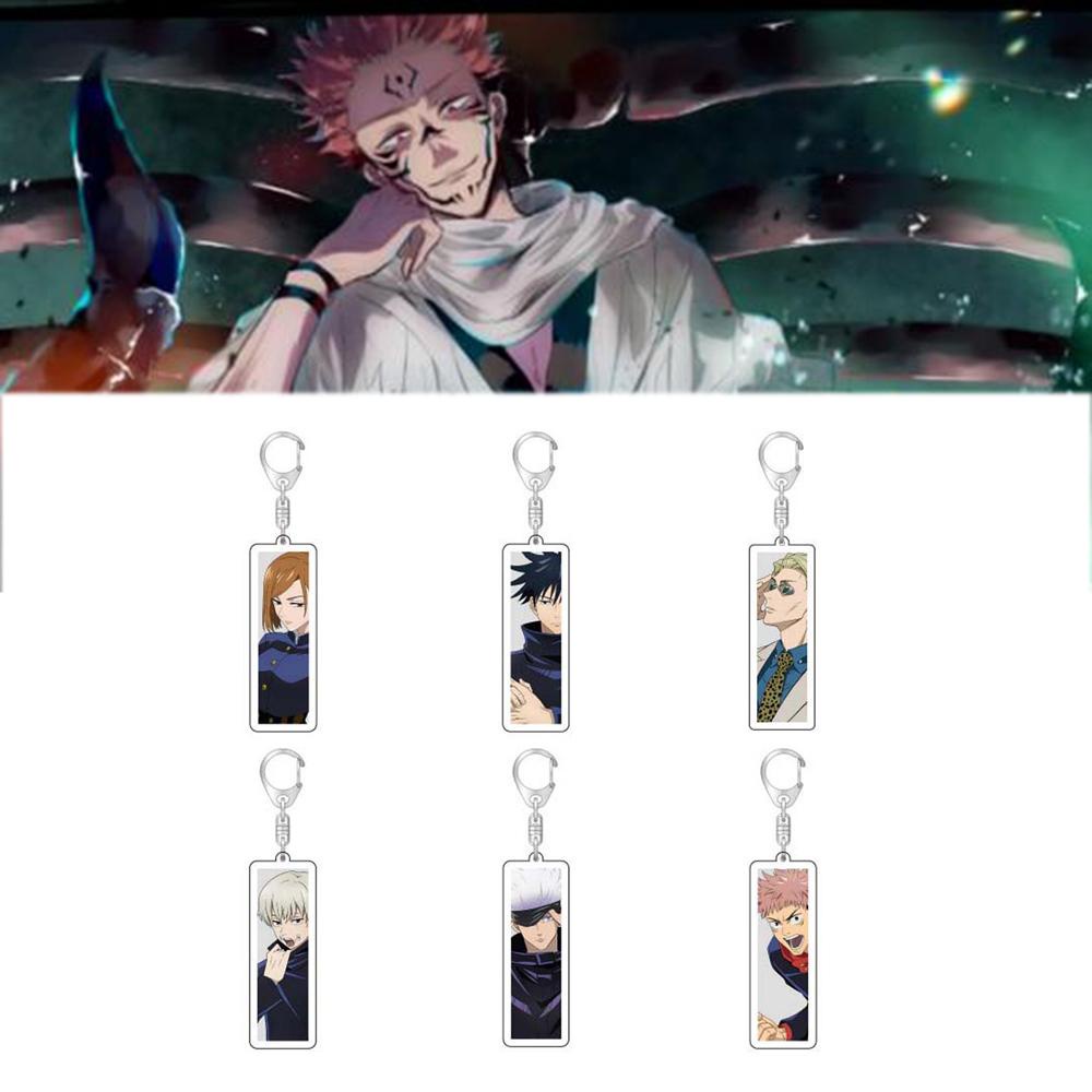Mô Hình Đồ Chơi Xe Hơi Jujutsu Kaisen Bằng Acrylic Tái Tạo Được Để Chiến Đấu Itadori Yuji Gojo Satoru