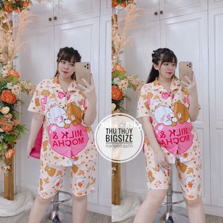 Set bijama ngố bigsize