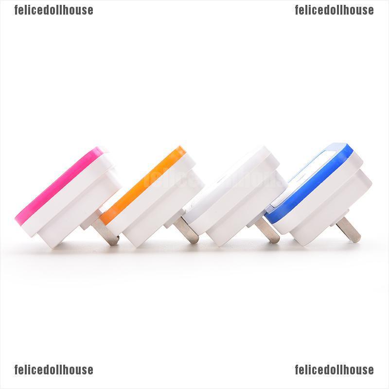 Đèn ngủ LED tự động điều khiển cảm biến giắc cắm US dành cho phòng ngủ