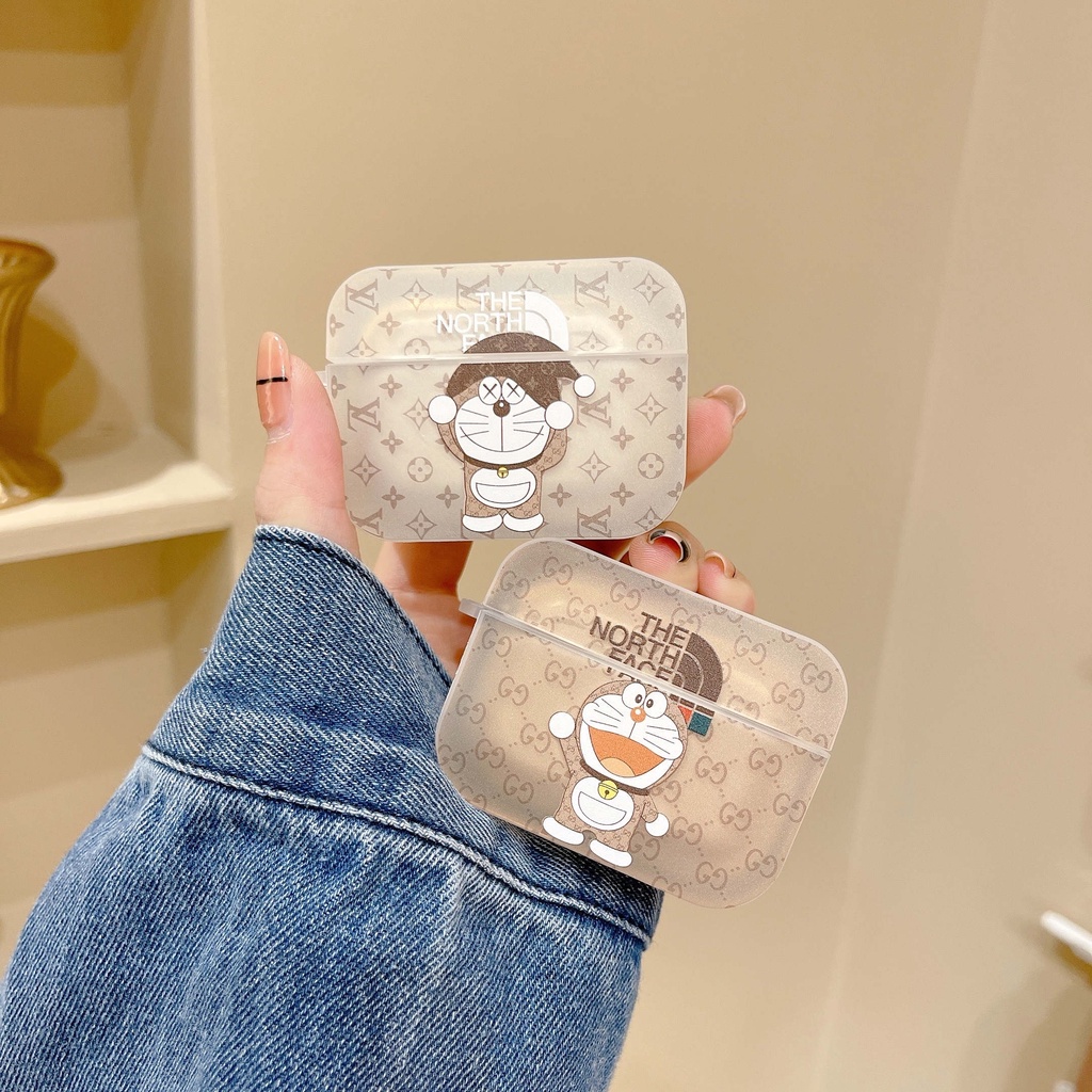 Vỏ Bảo Vệ Hộp Sạc Tai Nghe compatible AirPods 3 Pro Apple compatible AirPods Pro compatible AirPods3 Hình Chú Mèo Máy Vuông Năm 2021 Bằng TPU