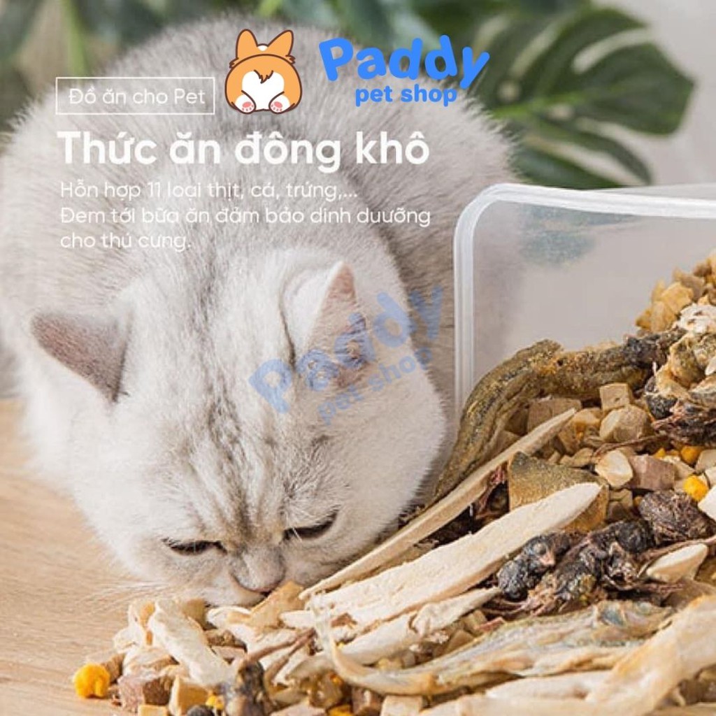 Hỗn Hợp Thịt Tươi Sấy Khô Cho Chó Mèo