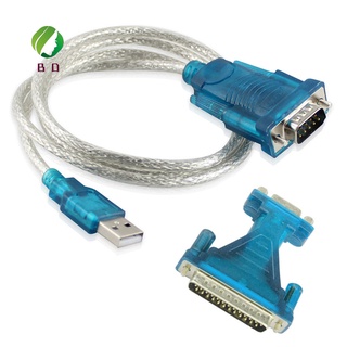 Cáp chuyển đổi usb 2.0 sang rs232 9 pin db25 db9