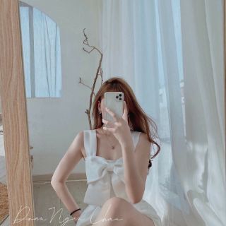 Áo cái nơ bản to A44