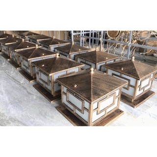 Đèn Trụ Cổng - Đèn Ngoài Trời Vuông 250 - Đèn Trụ Cổng Đẹp.