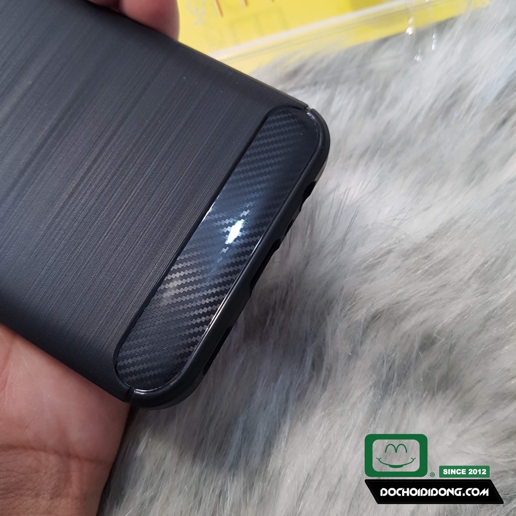 Ốp Lưng Samsung A03S Dẻo Sọc Kim Loại Chống Sốc