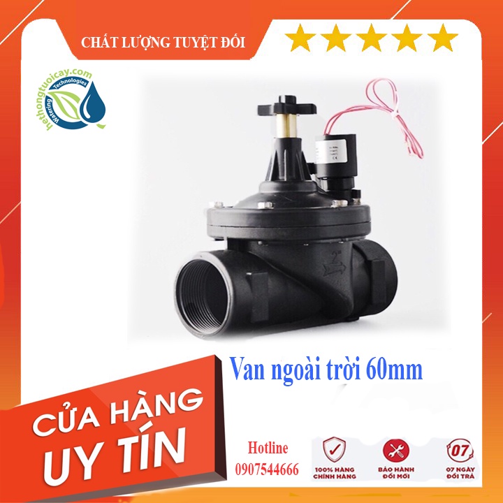 Van điện từ 60mm điện 220VAC