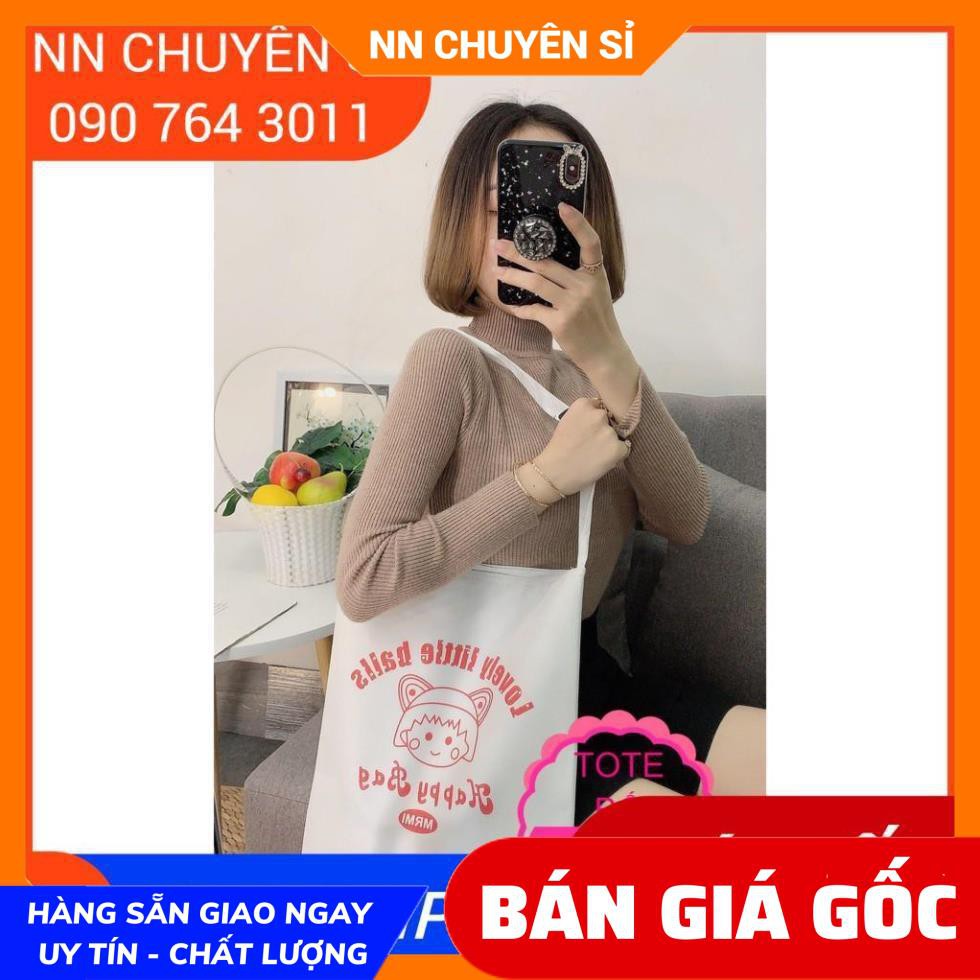 TÚI TOTE IN HÌNH XINH XẮN TX561 - 54 ⚡100% ẢNH THẬT⚡ TÚI GIÁ RẺ