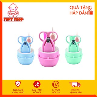 Bộ cắt móng tay 4 món cho bé ✔nhỏ gọn ✔tiện dụng ✔siêu xinh
