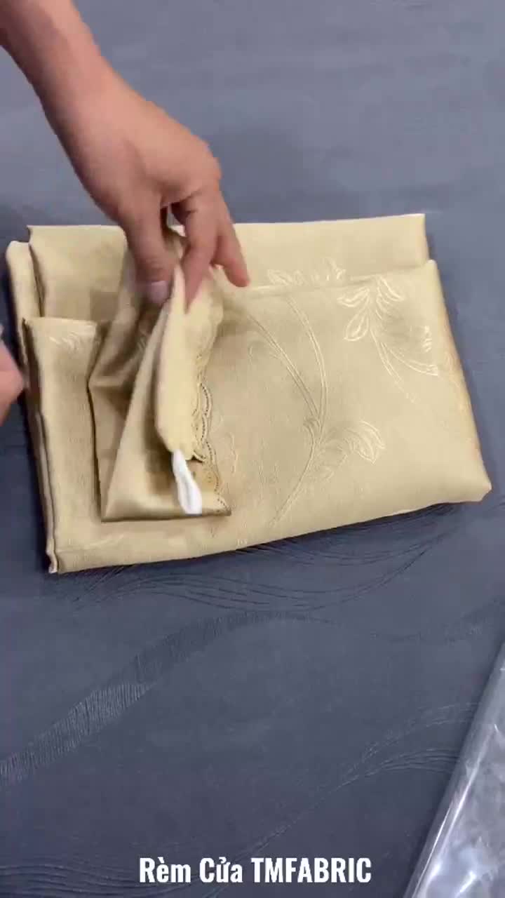 Rèm Cửa Sổ Cao Cấp, Rèm Cửa Chất Liệu Vải Gấm Chống Nắng, Trang Trí Decor Phòng TMFABRIC | BigBuy360 - bigbuy360.vn