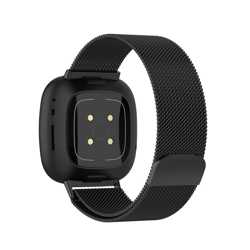 Dây Đeo Inox Cho Đồng Hồ Thông Minh Fitbit Versa 3