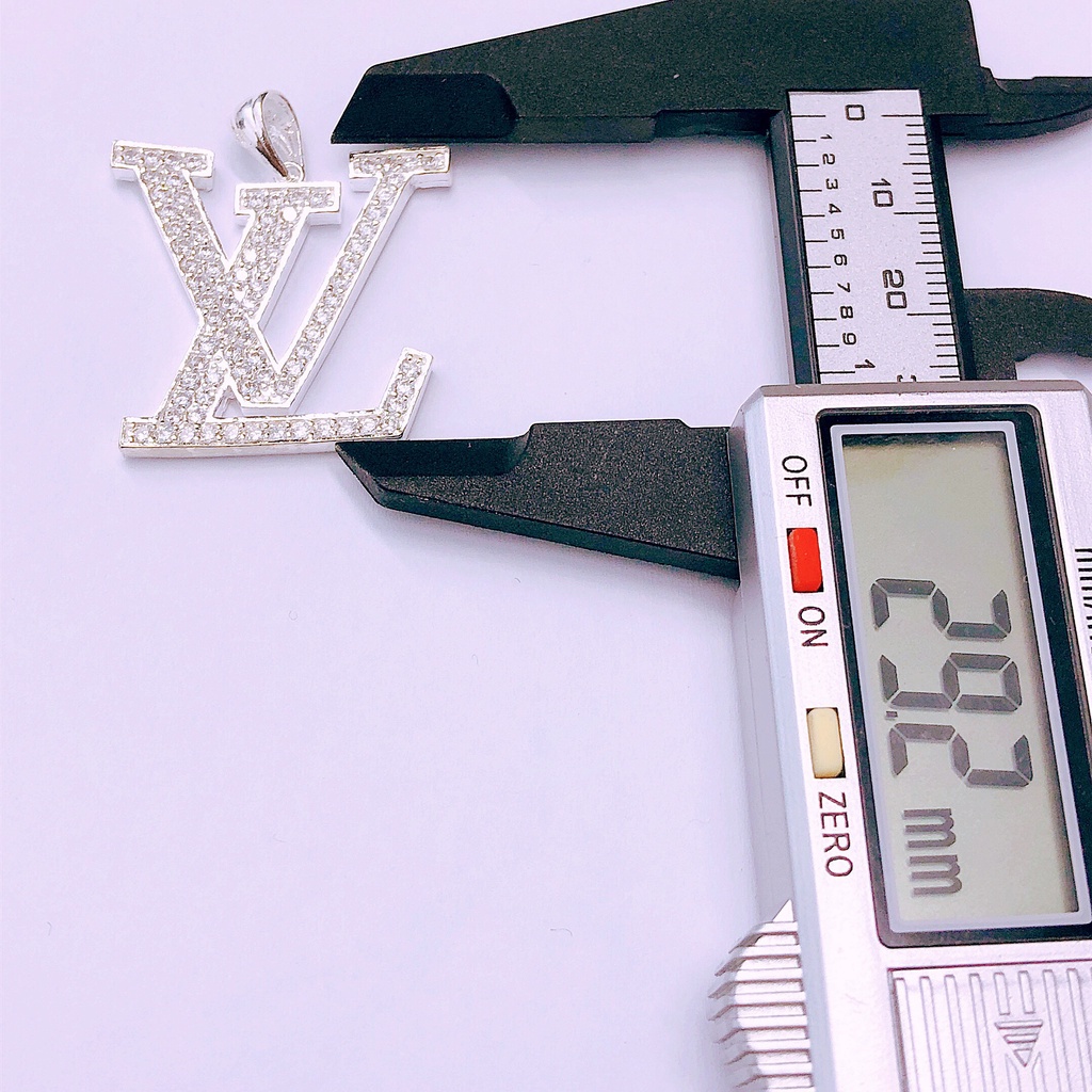 Mặt dây chuyền bạc ta nạm đá tinh tế siêu đẹp - Bạc Bibi silver