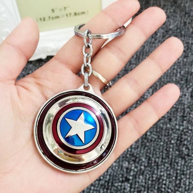 Móc Khóa Hình Khiên Của Captain America