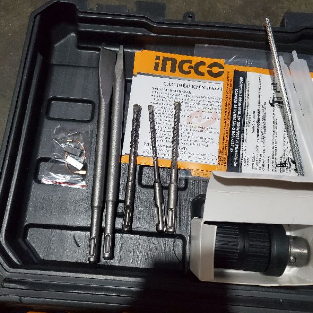 Máy khoan búa ingco 3 chức năng 800w hàng chính hãng RGH9018-2