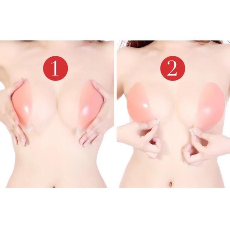 Hot hit- Áo bra dán ngực silicon full hộp (kèm quai trong) chất đẹp
