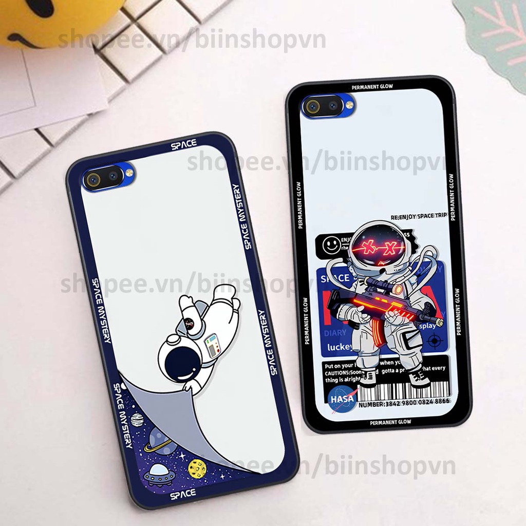 Ốp Realme C1 / C2 phi hành gia vũ trụ space.x siêu đẹp, thời trang