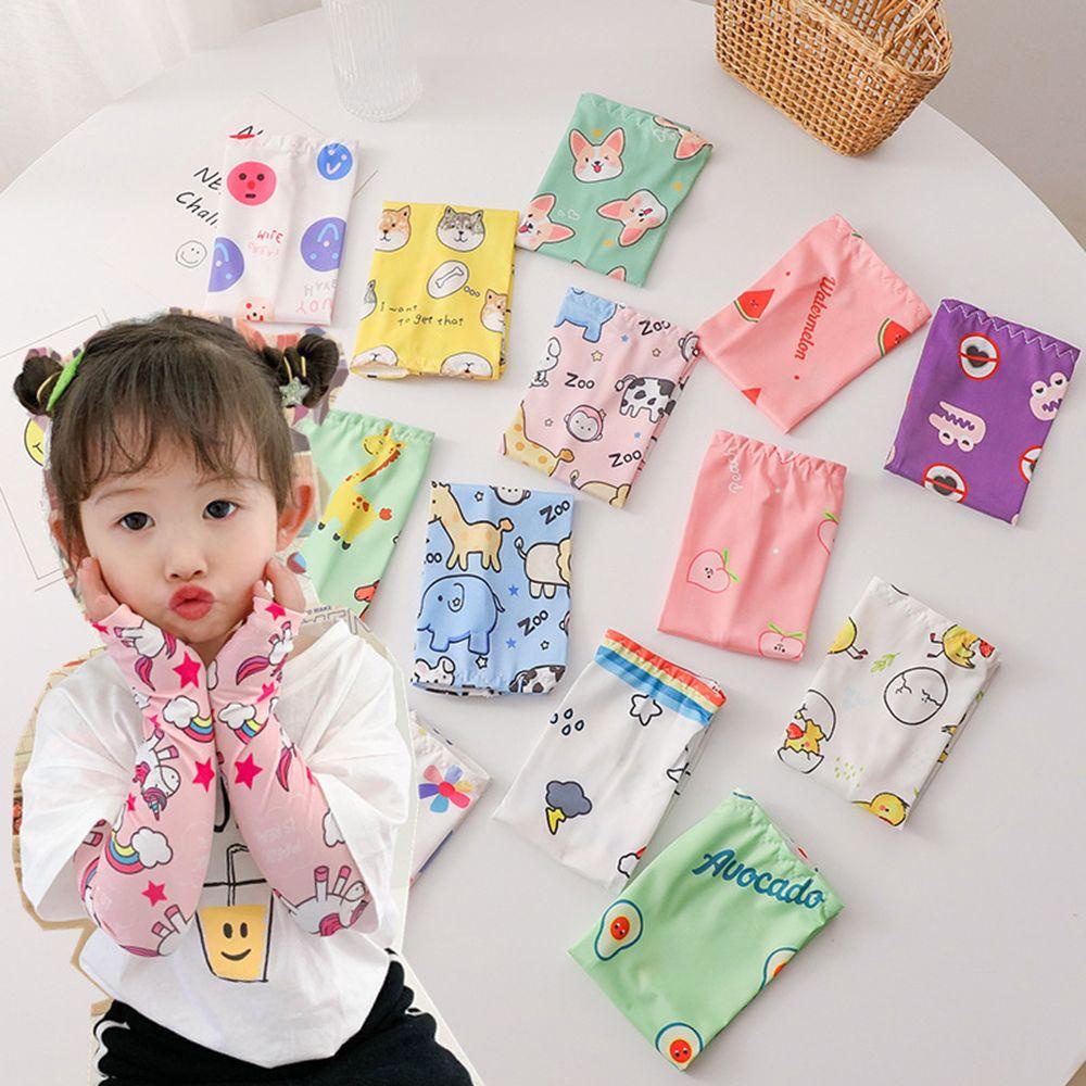 ♕Bsuns♕ Set 2 Găng Tay Chống Nắng Tiện Lợi Cho Bé Sự Bảo Vệ