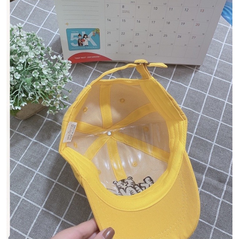 MŨ NÓN LƯỠI TRAI THÊU CHỮ KING DỄ THƯƠNG CHO BÉ 1-3 TUỔI