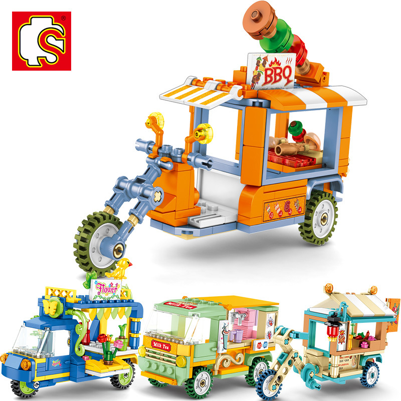 SEMBO đồ chơi trẻ em Lắp Ráp Lego 16 Kiểu Cho Bé