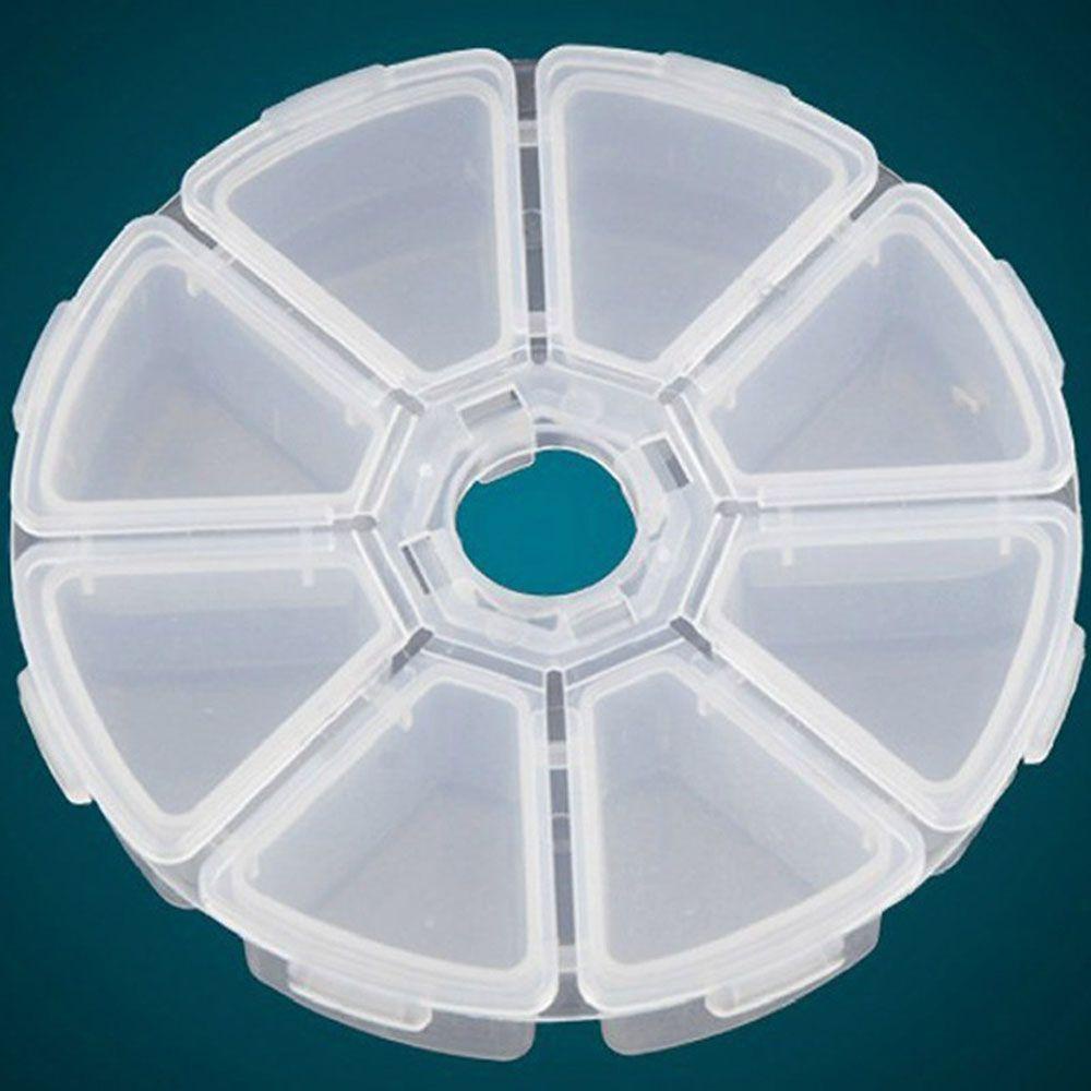 Hộp Đựng Trang Sức Trong Suốt 8 Ngăn DIY
