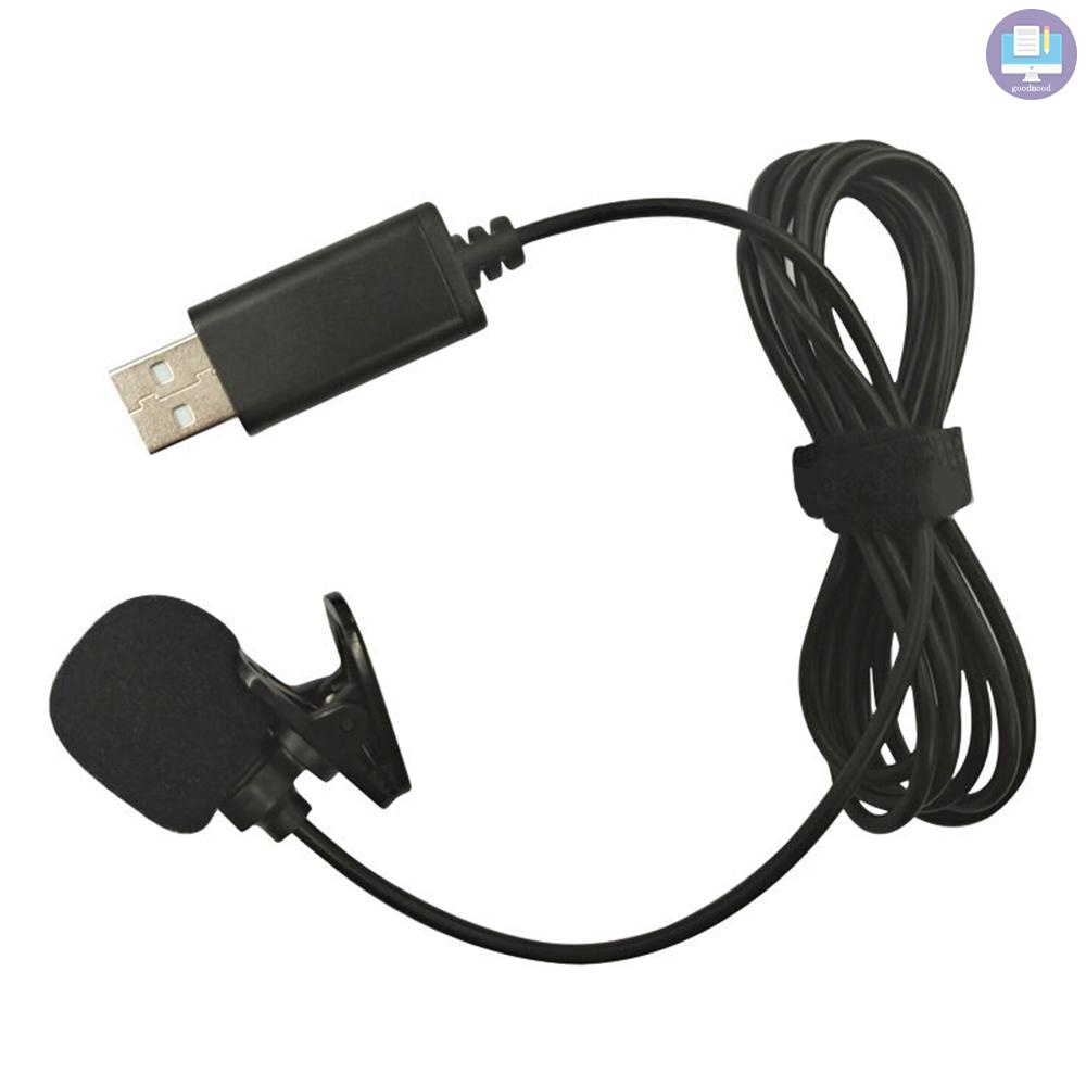 Gm Bộ Micro Có Dây Usb Kẹp Ve Áo Đa Hướng Tiện Dụng Cho Pc Laptop | BigBuy360 - bigbuy360.vn