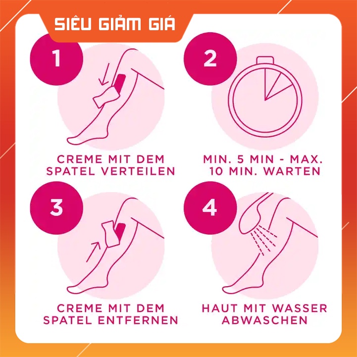 Kem Tẩy Lông Veet dành cho da nhạy cảm của Đức 100ml