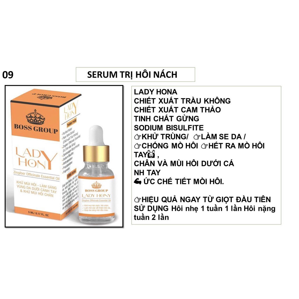 Hôi Nách hôi chân Dr.Lady Serum Khử Mùi hôi lady Hona Chiết Xuất Từ Thảo Mộc An Toàn Hiệu Quả