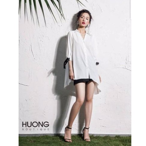 Sơ mi tay nơ Hương Boutique