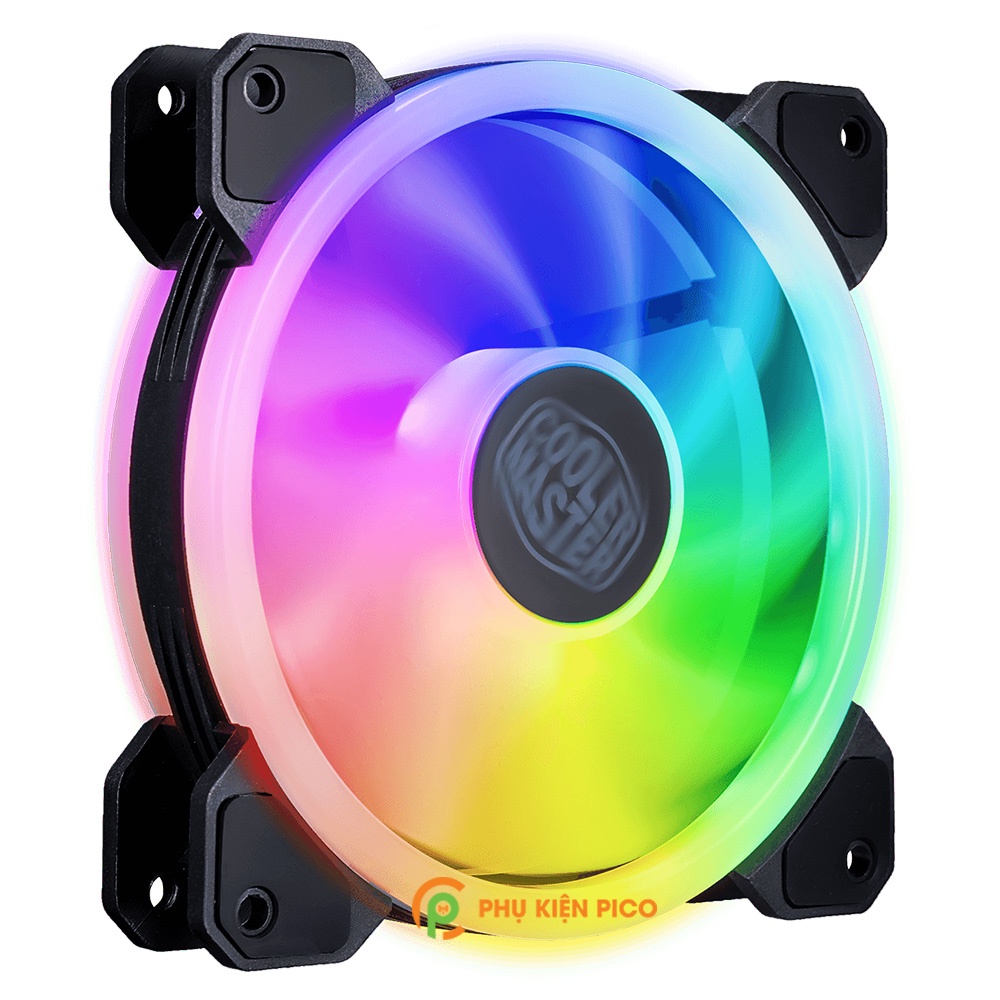 Quạt fan case Cooler Master S3 ARGB quạt tản nhiệt PC 12cm MasterFan MF120 S3 Fan Led A RGB máy tính