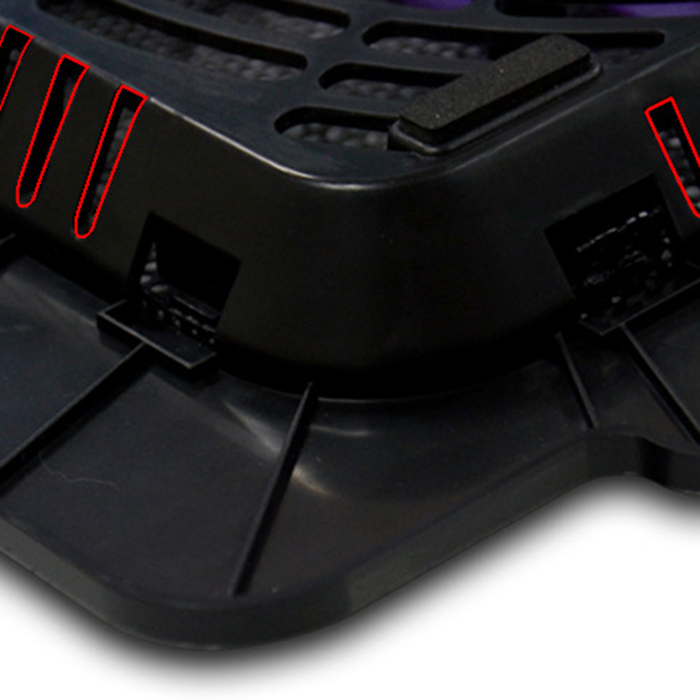 Quạt Tản Nhiệt Có Đèn Led Kết Nối Usb Cho Laptop